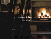 Tablet Screenshot of pensiunearamet.ro